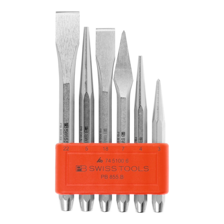 B-Ware Pb Swiss Tools Meißel Durchschläger Set Werkzeug Metall 6teilig B-Ware Pb Swiss Tools Meißel Durchschläger Set Werkzeug Metall 6teilig von PB Swiss Tools