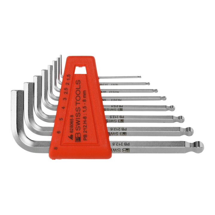 B-Ware Pb Swiss Tools Sechskant Winkelschraubendreher Set Kugelkopf 8teilig Verchromt B-Ware Pb Swiss Tools Sechskant Winkelschraubendreher Set Kugelkopf 8teilig Verchromt von PB Swiss Tools