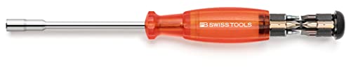 PB Swiss Tools Bithalter Schraubendreher Lang PB 6465 | 100% Swiss Made | Universalhalter mit Bitmagazin inklusive 8 Precision Bits Schlitz/Kreuz/Torx Klingenlänge 100 mm PB Swiss Tools Bithalter Schraubendreher Lang PB 6465 | 100% Swiss Made | Universalhalter mit Bitmagazin inklusive 8 Precision Bits Schlitz/Kreuz/Torx Klingenlänge 100 mm von PB Swiss Tools