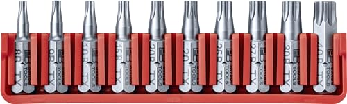 PB Swiss Tools BitBlock mit 10 Bits Torx mit Sicherungsstift PB C6.710 | 100% Swiss Made | Handlicher BitBlock mit PrecisionBits für Standard-Anwendungen in Industrie und Handwerk PB Swiss Tools BitBlock mit 10 Bits Torx mit Sicherungsstift PB C6.710 | 100% Swiss Made | Handlicher BitBlock mit PrecisionBits für Standard-Anwendungen in Industrie und Handwerk von PB Swiss Tools