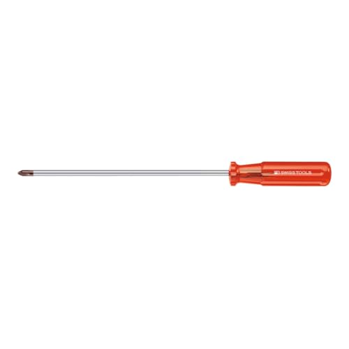 PB Swiss Tools Langer Schraubendreher für Phillips mit Kunststoffheft 2/250 mm von PB Swiss Tools