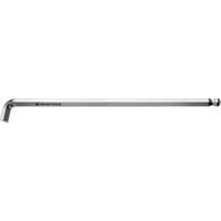 PB Swiss Tools Sechskant-Winkelschraubendreher, lang, mit Kugelkopf und kurzem Schenkel, verchromt, 10 mm von PB Swiss Tools
