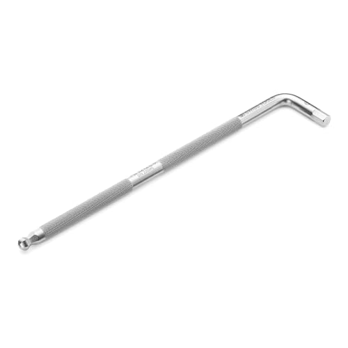 PB Swiss Tools Sechskant-Winkelschraubendreher, lang, verchromt, 4 mm, 145 x 27 mm von PB Swiss Tools