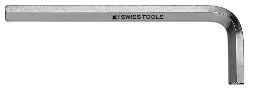 PB Swiss Tools Winkelschraubendreher Für Innensechskant-Schrauben, Verchromt, Farbe: Silber Größe: 8 von PB Swiss Tools