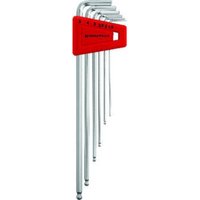 PB Swiss Tools Winkelschraubendreher- Satz im Kunststoffhalter 6-teilig 1,5-5mm lang Kugelkopf PB Swiss Tools Winkelschraubendreher- Satz im Kunststoffhalter 6-teilig 1,5-5mm lang Kugelkopf von PB Swiss Tools