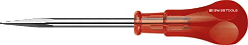 PB Swiss Tools Vorstecher PB 650.80 | 100% Swiss Made | Vorstechahle 80 mm Klingenlänge zum Vorstechen von Löchern in Feinblech, Holz, Kunststoff, Leder von PB Swiss Tools