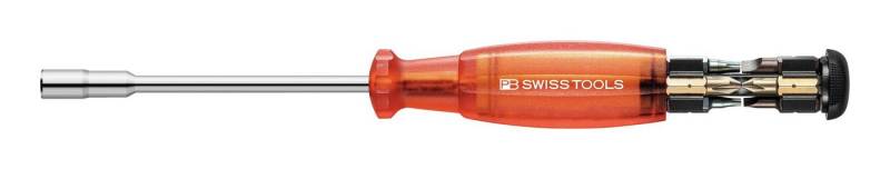PB Swisstools Bit-Schraubendreher, (8 St), Magazin-Bithalter lang Schlitz, PH, TX von PB Swisstools