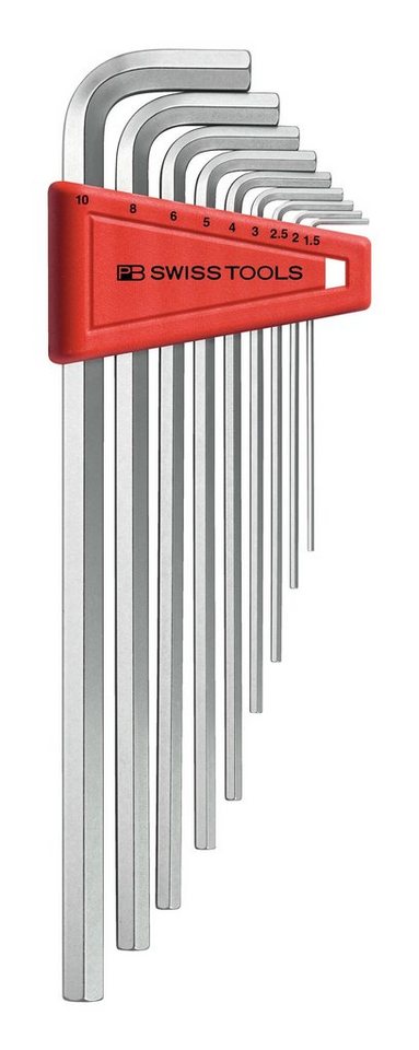 PB Swisstools Schraubendreher, (9 St), Winkelschraubendreher-Satz im Kunststoffhalter 1,5-10 mm lang von PB Swisstools