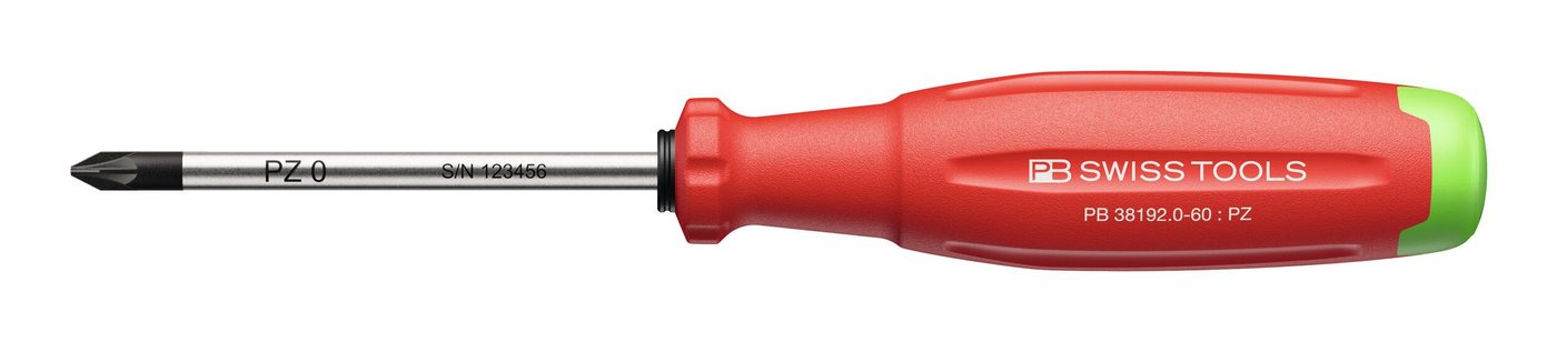 PB Swisstools Schraubendreher, PZ0 x 60 mm SwissGrip EVO PB Swisstools Schraubendreher, PZ0 x 60 mm SwissGrip EVO von PB Swisstools