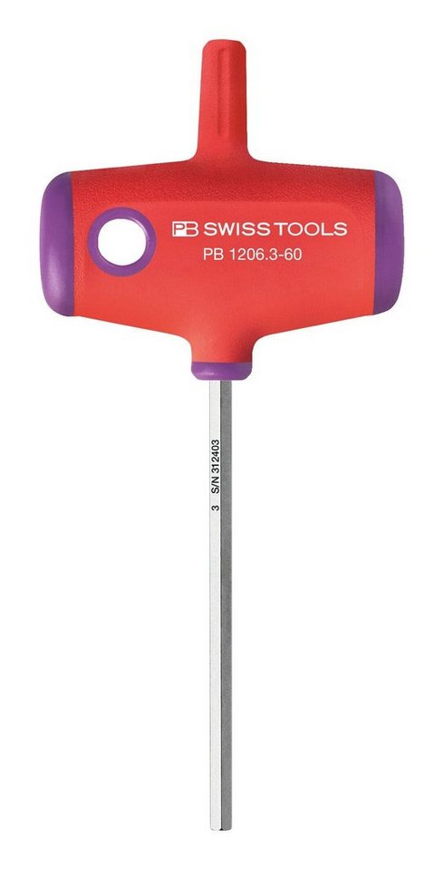 PB Swisstools Schraubendreher, Quergriff 3 x 60 mm von PB Swisstools