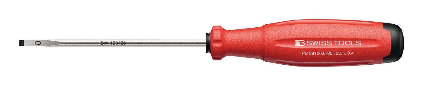 PB Swisstools Schraubendreher, Schlitz 2,5 x 0,4 x 80 mm SwissGrip EVO PB Swisstools Schraubendreher, Schlitz 2,5 x 0,4 x 80 mm SwissGrip EVO von PB Swisstools