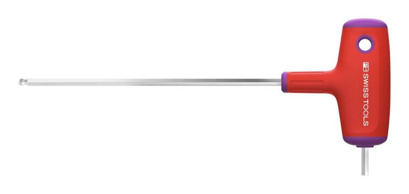 PB Swisstools Schraubendreher, T-Griff mit Seitenabtrieb 4 x 150 mm Kugelkopf von PB Swisstools