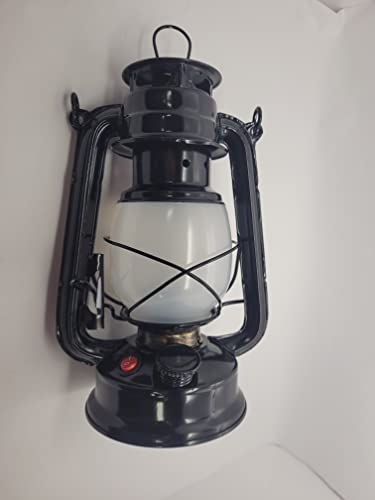 LED Vintage Laterne Petroleumlampe mit LED Licht warmweiß Tischdeko Tischlampe Öllampe Gartenlaterne Retro von PB-Versand