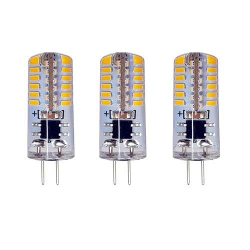 PB-Versand 3x G4 LED 1,8W 48 SMDs 12V / 24V (10-30 Volt) dimmbar Leuchtmittel Birne Lampe von PB-Versand
