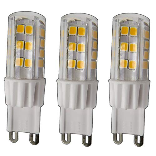 PB-Versand 3x G9 LED Leuchtmittel 5 Watt 51SMD dimmbar Keramik warmweiß (für Dimmer geeignet) 220/230V 330° Grad von PB-Versand