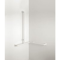 PBA - Duschhandlauf 760mm mit Brausehalterstange Links PBA - Duschhandlauf 760mm mit Brausehalterstange Links von PBA