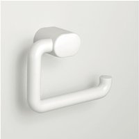PBA - Papierrollenhalter mit Wandsockel aus Nylon, weiß von PBA