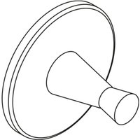 pba 01 Wandhaken antisuizid, Edelstahl lackiert, 34mmxDurchm.50mm pba 01 Wandhaken antisuizid, Edelstahl lackiert, 34mmxDurchm.50mm von PBA