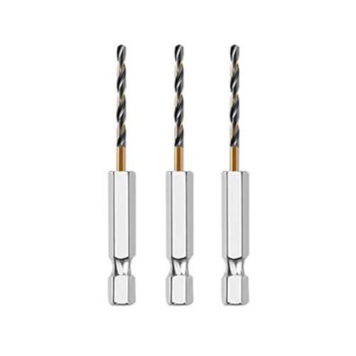 Mauerbohrer 3/7/13 Stück Sechskantschaft-Kobalt-Spiralbohrer(3pcs 1.5mm) von PBDEIOEOE