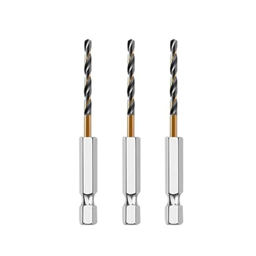 Mauerbohrer 3/7/13 Stück Sechskantschaft-Kobalt-Spiralbohrer(3pcs 2.0mm) von PBDEIOEOE