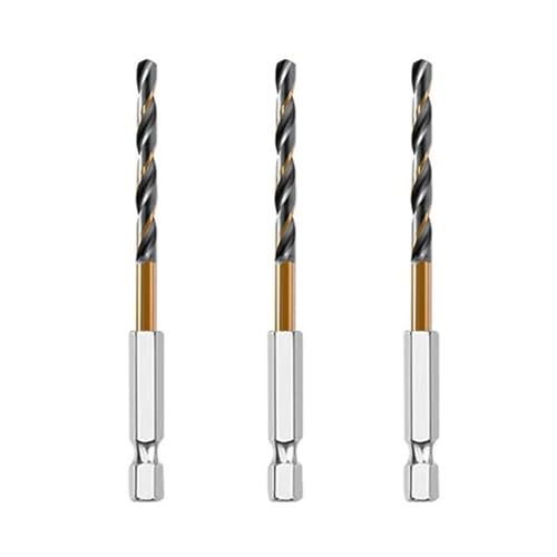 Mauerbohrer 3/7/13 Stück Sechskantschaft-Kobalt-Spiralbohrer(3pcs 3.5mm) von PBDEIOEOE