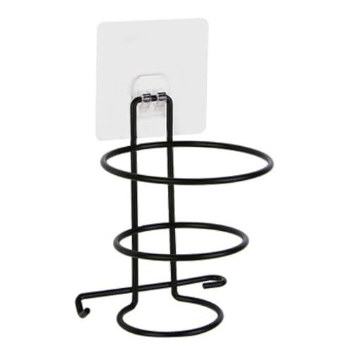 PBDEIOEOE Haartrocknerhalter, Haartrocknerhalter zur Wandmontage im Badezimmer, Mehrfarbig(Black) von PBDEIOEOE