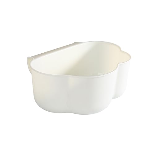 PBDEIOEOE Papierkorb, Schlafzimmer-Papierkorb, 1 stücke Haushalts Mülleimer Einfach Zu Und Robust Und Leicht PP Hängen Mülleimer Hängen Müll(White) von PBDEIOEOE