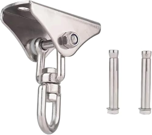 PBDEIOEOE Schaukelhaken, Hängemattenhaken, 1set Schaukelhaken 304 Edelstahl 360° drehbar for Beton Holz Sets PBDEIOEOE Schaukelhaken, Hängemattenhaken, 1set Schaukelhaken 304 Edelstahl 360° drehbar for Beton Holz Sets von PBDEIOEOE