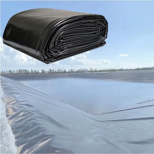 PBDEIOEOE Teichfolie, Gartenteiche Vorgeformte Teichfolien, HDPE-Teichfolie, 5 mm dick, Wassergarten-Futter for Fische/Pflanzen, mehrere Größen(7x7m) von PBDEIOEOE