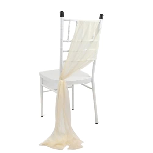 10PCS Chiffon Stuhl Schärpen Hochzeit Drapieren Decor 20x275cm for Gang Dekorationen Party Bankett Event(13,20pcs20x275cm) von PBHGMGEBLV