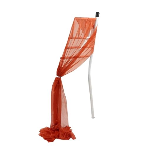 10PCS Chiffon Stuhl Schärpen Hochzeit Drapieren Decor 20x275cm for Gang Dekorationen Party Bankett Event(7,20pcs20x275cm) von PBHGMGEBLV