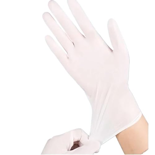 PBHOVIITG 20 Stück Einweghandschuhe aus Nitril, Lebensmittelqualität, wasserdicht, Arbeitssicherheit, Küchengarten(20pcs,S) von PBHOVIITG