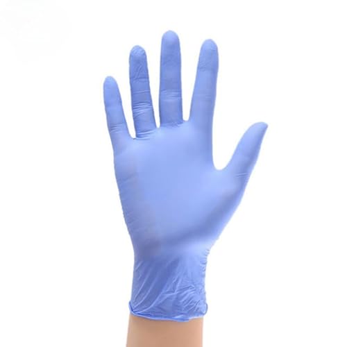 PBHOVIITG 50PCS Multi-Color Nitrilhandschuhe for Kochen wasserdicht for Küchenwerkzeuge Einweg(Purple 50PCS,XL) von PBHOVIITG