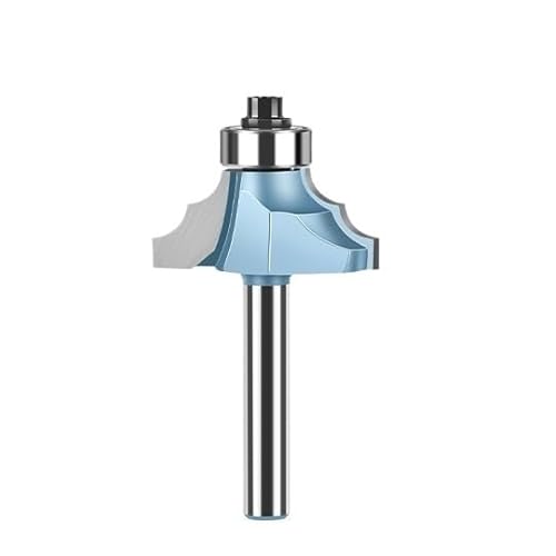 1/2 stücke 8mm 1/4in Schaft Form Bit Mit Lager Hartmetall Router Tür Handlauf Linie Zapfen Cutter Holzbearbeitung Werkzeuge(33mm) von PBNANHGZZ