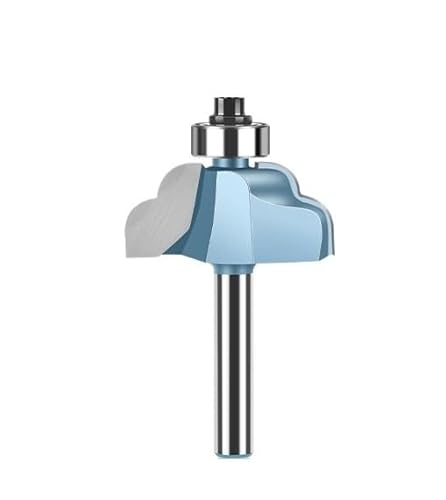 1/2 stücke 8mm 1/4in Schaft Form Bit Mit Lager Hartmetall Router Tür Handlauf Linie Zapfen Cutter Holzbearbeitung Werkzeuge(36mm) von PBNANHGZZ