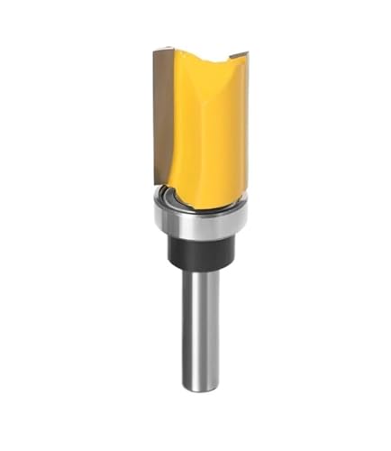 1/3 stücke 8mm Schaft Vorlage Trim Scharnier Stemmen Router Bit Gerade Ende Mühle Trimmer Reinigung Flush Zapfen Holzbearbeitung Werkzeuge(8X19X30mm) von PBNANHGZZ