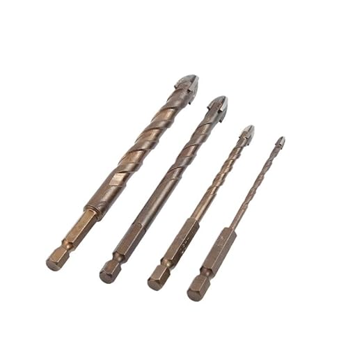 1/5 stücke 3/4/5/6/8/10/12mm Kreuz Hex Fliesen Bits Keramik Glas Beton Loch Säge Legierung Dreieck Bohrer(5PCS(456810mm)) von PBNANHGZZ