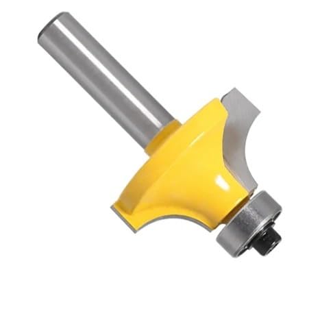 1/5 stücke 8mm Ecke Runde Über Router Bit Mit Lager Fräser for Holz Holzbearbeitung Werkzeug Wolfram Hartmetall(R7.96mm) von PBNANHGZZ