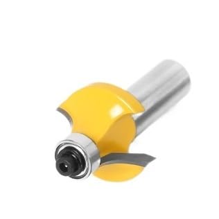 1/7 stücke 0,5 in 12mm Schaft Ecke Runde Über Router Bit Mit Lager for Holz Holzbearbeitung Werkzeug Wolfram Hartmetall Fräser(0.5in X R3.17) von PBNANHGZZ