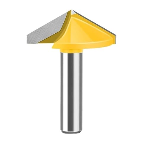 1/9 stücke 8mm 60 Grad 90 120 3D Router Bit V-förmigen Cutter Fräsen Graviermaschine Holzbearbeitung Werkzeuge(8X32X90) von PBNANHGZZ