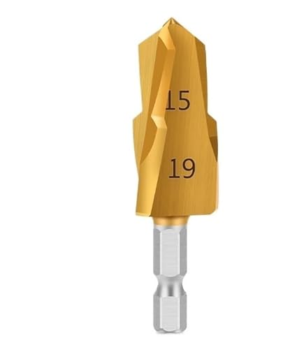 1–3 Stück PPR-Hebe-, Stufenbohrer, Sechskantschaft-Wasserrohr-Verbindungswerkzeug 20/25/32 mm, vollständig offener Prozess(6.35mmX25mm) von PBNANHGZZ