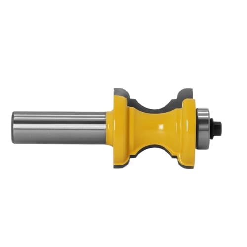 1 STÜCK 1/2 "12mm, 6mm, 8mm Schaft Bullnose Mit Perle Spalte Router Bit Linie Messer Holzbearbeitung Cutter Zapfen for Werkzeug(12mm shank) von PBNANHGZZ