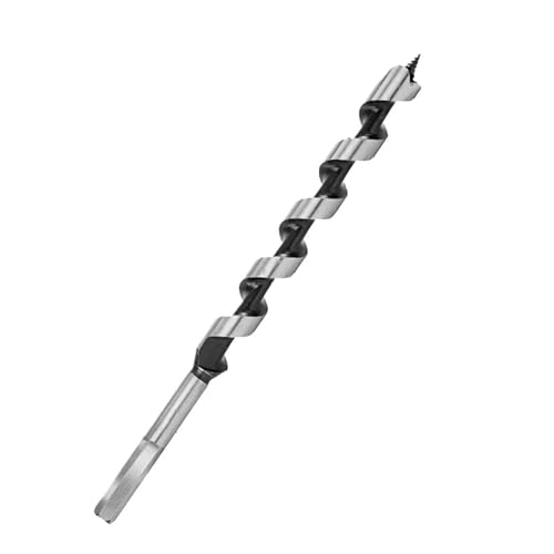 1 STÜCK Holzbearbeitungs-Rollenbohrer, 120/230/300 mm langer Sechskantgriff, gebratener Teig, Drehungen, Holzklopfer, Türschloss-Reibwerkzeug(10mm,230mm) von PBNANHGZZ