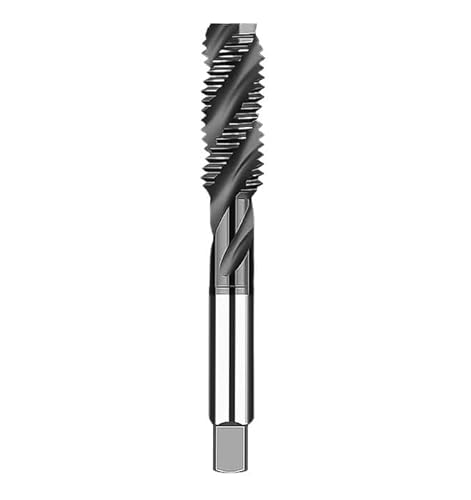 1 Stück M3-M12 M35 Kobalt-HSS-Gewindebohrer mit Titanbeschichtung for Edelstahlmetall gerader Nut/Spitze/Spiralgewindebohrer(Screw,M4x0.7) von PBNANHGZZ