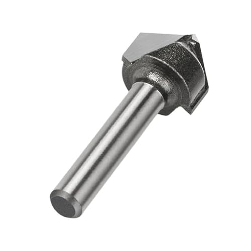 1 stück 1/4 "1/2" Schaft 90 Grad V-typ Fräser Wand Bördeln Router Bit Trimmen Graviermaschine Holzbearbeitungswerkzeuge(12.7X22.2mm) von PBNANHGZZ