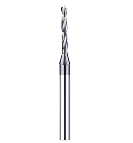 1 stücke 0,15mm Bis 3,0mm Schaft Durchmesser 3mm Micro Hartmetall Bohrer Bit Präzision Mini CNC Loch Herstellung for metall Stahl(2.4mm) von PBNANHGZZ