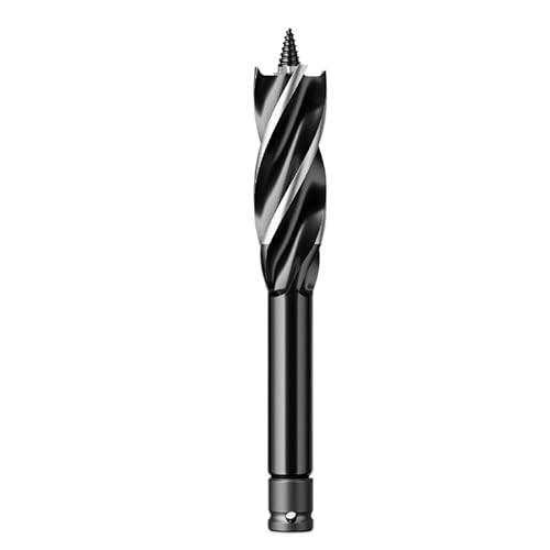 3-teiliger Holzbearbeitungs-Zweigbohrer, elektrischer Schraubenschlüssel, Wind Batch Sechskant-Lochöffner, Vierschlitz-Vierkantbohrer(20mm(0.78inch)) von PBNANHGZZ