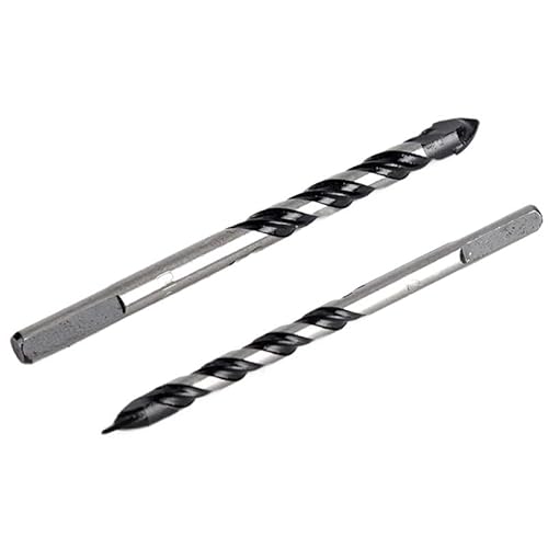 5/10 stücke 3 4 5 6 8 10 12mm Multi-funktionale Glas Bohrer Dreieck Bits for Keramik Fliesen beton Ziegel Metall Holz Kupfer(5mm (10PCS)) von PBNANHGZZ