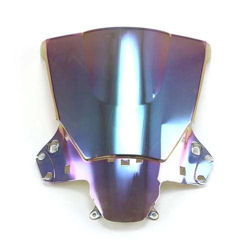 Moto Windschutzscheibe Für CBR250R 2011 2012 2013 Double Bubble Windschutzscheibe Motorrad-Windschutz Windschutzscheibe Windschutzscheiben-Deflektorverkleidung Motorrad Frontscheibe(White Iridium) von PBPLZWVWA