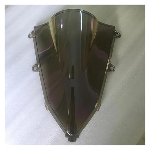 Moto Windschutzscheibe Für CBR650R Motorrad Windschutzscheibe 2019 2020 2021 2022 2023 Für CBR 650R 650 R Rauch Schwarz Iridium Double Bubble Windschutzscheibe Windabweiser Motorrad(5) von PBPLZWVWA